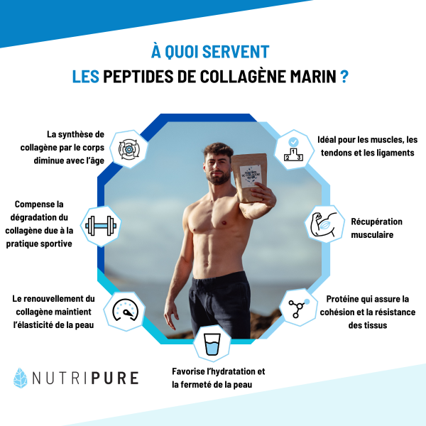 Peptides de collagène Marin